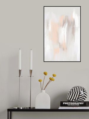 Soft Neutral Tones with Delicate Brushstrokes