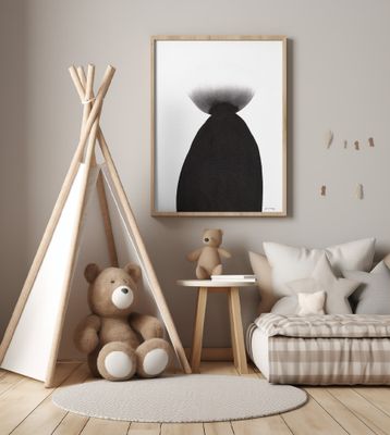 Sumi Fading Abstract II