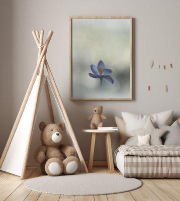 Crocus in the window