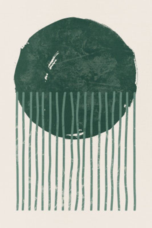 Emerald Round Jellyfish