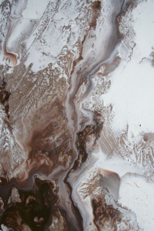 Timeless Art -Earthly Currents 2 - earth marble