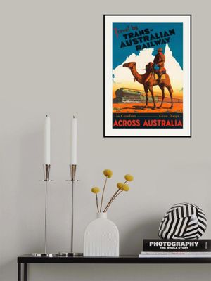 Trans Australian Railway Poster