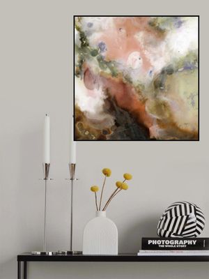 Vibrant Fusion Of Colors