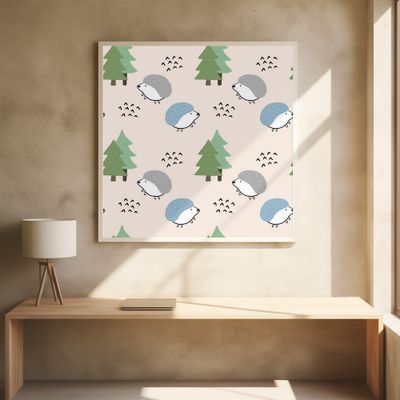 Hedgehog in the forest