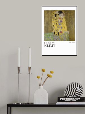 The Kiss (1907–1908) Poster