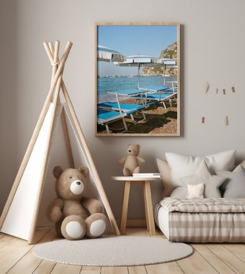 Positano Beach VII on Film