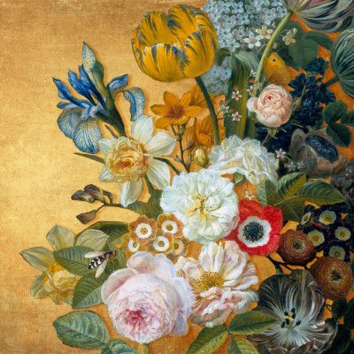 A Still Life On Gold