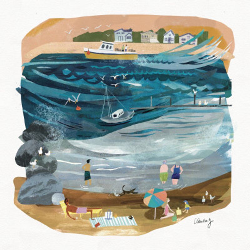 Hidden Cove in August