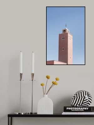 Minaret And Mosque In Morocco