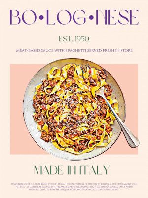 Bolognese Print
