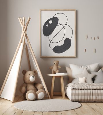 Expressionist forms and lines 8