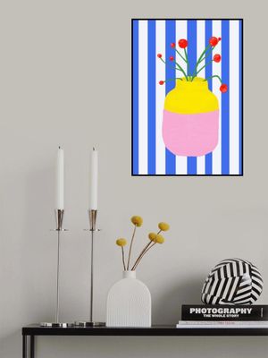 Colorful Vase Blooms