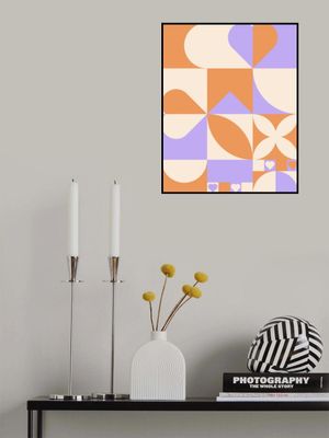 Hearts Geometric Abstract