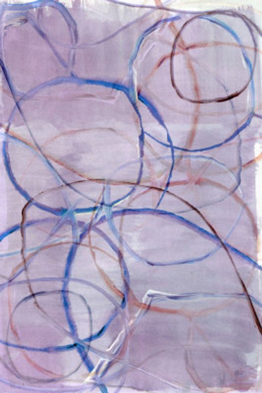 Muted Abstract Lines 4