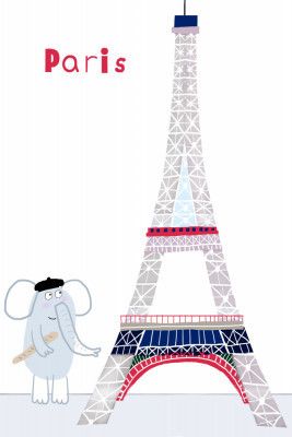 "Landmark25" Eiffel Tower, Paris