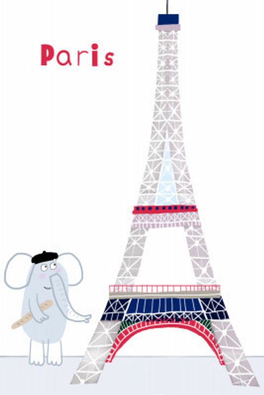 "Landmark25" Eiffel Tower, Paris