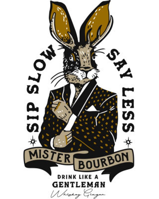 Mister Bourbon Jackalope In Smoking Jacket