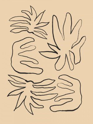 Abstract Leaves Dance