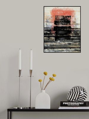 Bold Black Geometric Layers