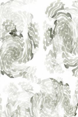 Grey Watercolour Twirl 2