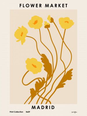 Flower Market. Madrid