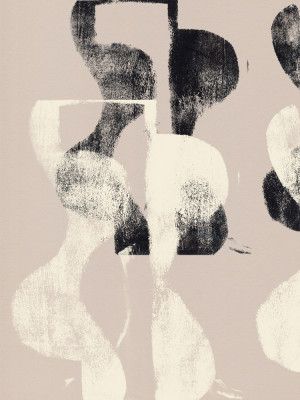 Tango – Organic Shapes in Black and Beige