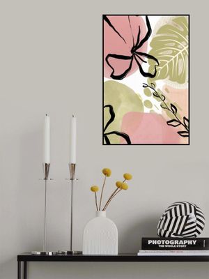 Botanical Green N Pink 3