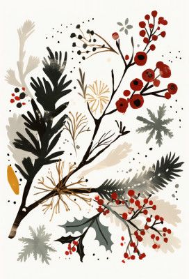 Winter Blossom Woodlands