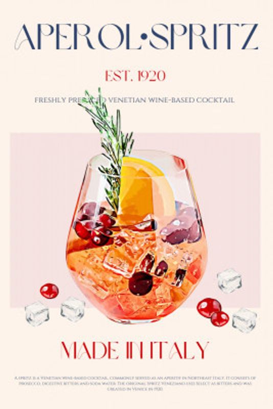 Aperol Spritz Cocktail