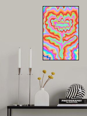 Psychedelic Flower Swirls