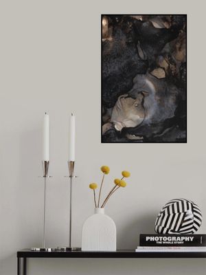 Swirling Dark and Earthy Tones