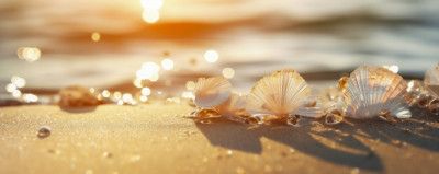 Sunlit Seashells