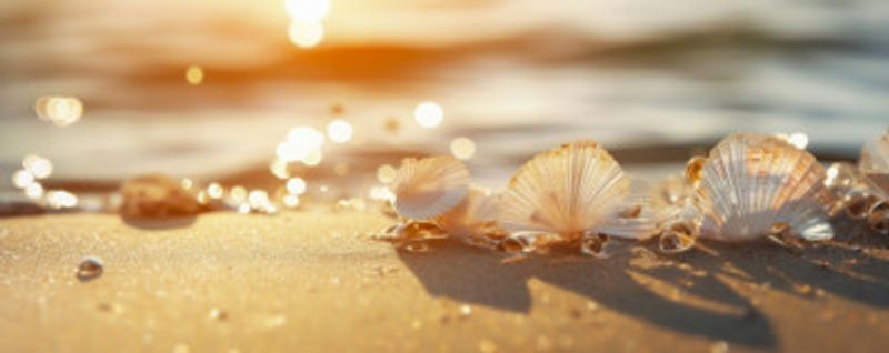 Sunlit Seashells