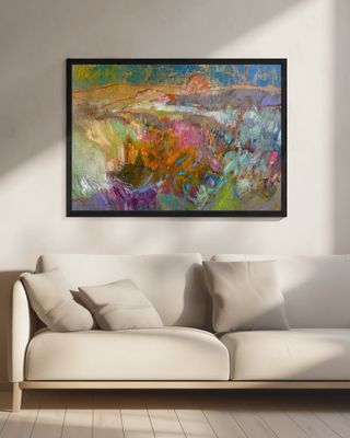 Vivid Mountain Landscape