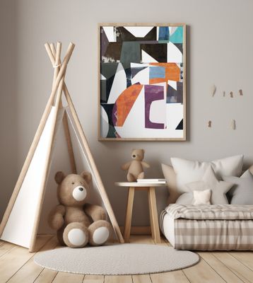 Abstract Cut Outs No 3