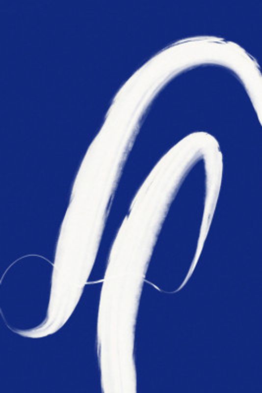 Whirling White Strokes