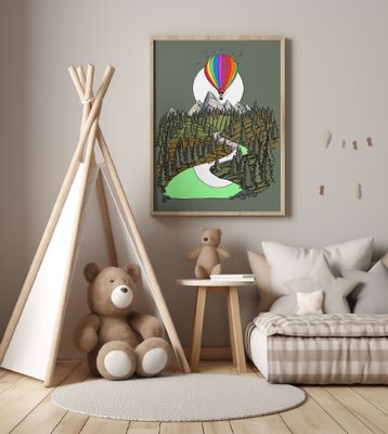 Balloon Ride in the Morning