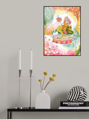 Mermaid Fountain On Tiger With Swan