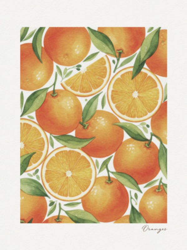 Framed Oranges