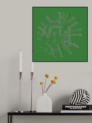 Green Circuitry Burst