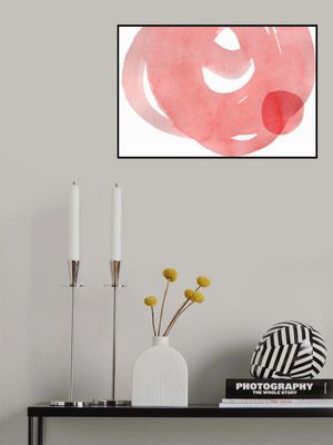 Minimal Pink Abstract 07