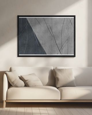 Abstract Lines on Grey