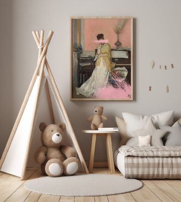 Graffiti portrait of a Woman