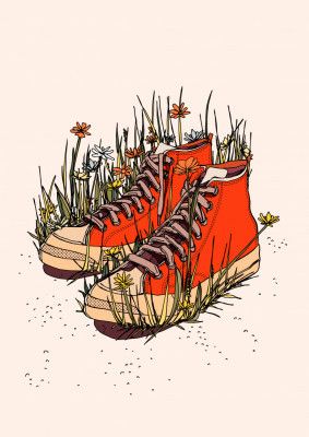 Summer Meadow Sneakers