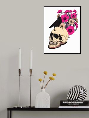 Skull and Flowers Copy