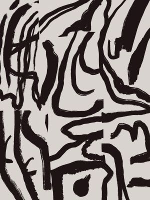 Black line in grey 02