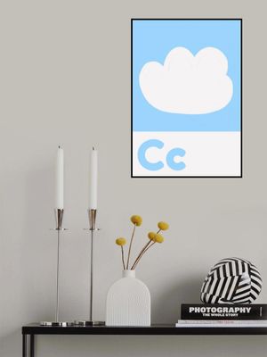 Cloudy Alphabet Sky