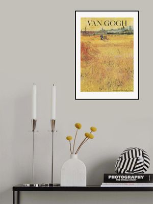 Wheat Field With View of Arles (1888)