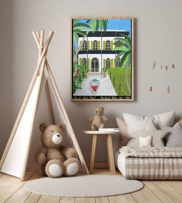 Dal 198a Key West Hemingway 25x35