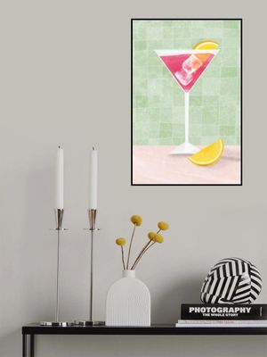 Pink coctail